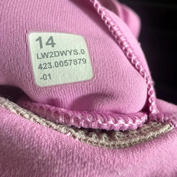 LULULEMON align V neck bra C/D cup dahlia mauve color!! Size 14! - Picture 3 of 3